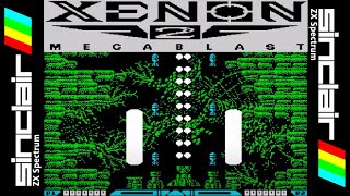 XENON 2  MEGABLAST 128K 2024 Prototype  Atari ST music ZX Spectrum [upl. by Arraeit]