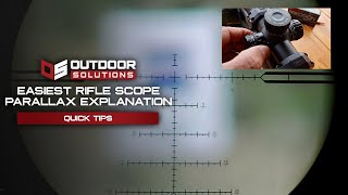 Mastering Parallax Simplifying the Basics of Rifle Scope Adjustment [upl. by Deena697]