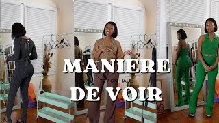 Maniere De Voir TryOn Haul [upl. by Hartley]