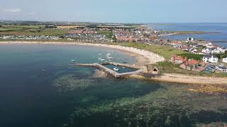 Beadnell Bay Northumberland [upl. by Arrakat]