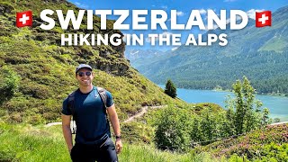 Hiking in the Swiss Alps 🇨🇭 WOW [upl. by Eislek]