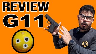 Review Pistola Airgun Rossi G11 CO2 Esfera de Aço [upl. by Fortunna374]