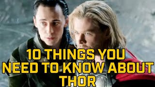 Thor Film Facts  Ten Things You Didn’t Know About The Movie [upl. by Eceinert]