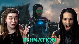 Arcane Fans React To Ruination  League Of Legends Season 2021 Cinematics [upl. by Suhploda712]