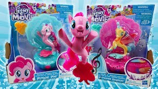 My Little Pony The Movie Toys Pinkie Pie and Princess Skystar Sea Song Soundtrack [upl. by Latvina]