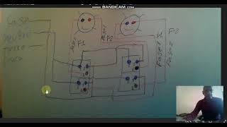 Como hacer una conexión de three way doble en método corto circuito [upl. by Attikin5]