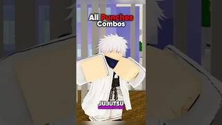 ALL PUNCHES COMBOS  jujutsushenanigans roblox foryou shenanigans jjk jjs anime gojo choso [upl. by Afas]