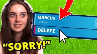 Chat CONTROLS my life  DELETING Boyfriend in Fortnite [upl. by Aelanna]