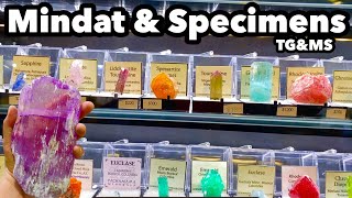 Mindat amp Expensive Specimens at the Tucson Gem Show [upl. by Ericha961]