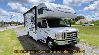 2019 Forest River Sunseeker 2290S motorisé classe C [upl. by Engelhart36]