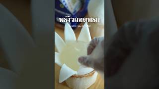 ทำวุ้นมะพร้าว แบบกินทั้งลูก หอม ๆ อร่อย วุ้น homecook cooking [upl. by Remy651]