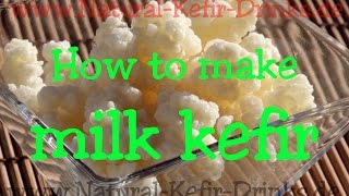 How to make milk kefir tutorial [upl. by Kelci]