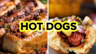 7 Hot Dog Recipes For Your Next Game Night • Tasty [upl. by Salazar789]