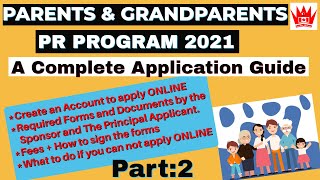 PGP  CANADA  PARENTS AND GRANDPARENTS PR 2021  A COMPLETE APPLICATION GUIDE  CANADIAN CHARISMA [upl. by Neill799]