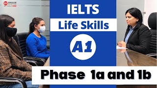 IELTS Life Skills A1 Test Phase 1A amp Phase 1B [upl. by Davilman86]