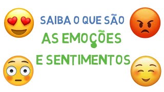 O que são as emoções e sentimentos Como as neurociências explicam as emoções [upl. by Manaker]