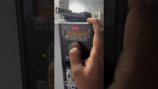 Set parameters in Danfoss HVAC Basic VFD vfd danfoss electrical hvac saudiarabia india [upl. by Dasie104]