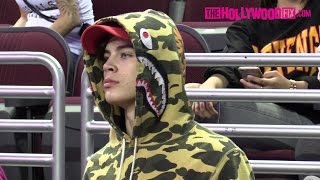 Hayes Grier amp Kyle Massey Hang Out At The Power 106 Basketball Game 91216 [upl. by Fania590]