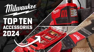 Milwaukee Top 10 Accessories for Trade Pros and Fans of Big Red Tools [upl. by Eneroc]