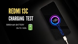 Xiaomi Redmi 13C Charging Test  5000mah Battery  10W Fast Charging  0 To 100 [upl. by Tesler]