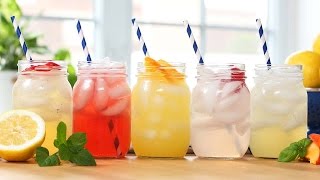 5 NEW Lemonade Recipes [upl. by Grindle614]