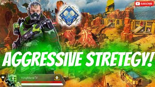 HOW THE MOST AGGRESSIVE CAUSTIC DOMINATES APEX Apex Legends Season 21 [upl. by Ailido]