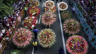 Flower Festival of Medellin celebrates a 60yearold tradition [upl. by Anayad308]