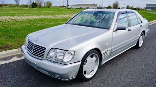 Tuning Mercedes Benz W140 500SEL Lorinser [upl. by Mulderig]