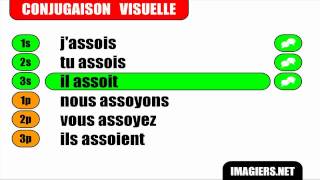 Conjugaison  Indicatif Présent  Verbe  Asseoir [upl. by Gilligan]