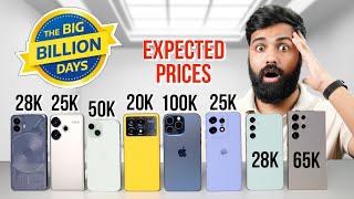 Revealing Prices of Android amp iPhones in Flipkart Big Billion Days 2024 🤯 [upl. by Olodort382]