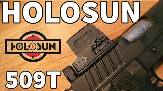 Holosun 509T 1500 Round Review  Best Closed Emitter Red Dot 2023 Steiner MPS amp Acro P2 Competition [upl. by Birch]