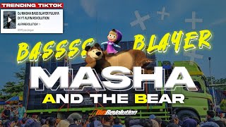 DJ MASHA AND THE BEAR VIRAL TIKTOK BASS BLAYER X STYLE MUGWANTI DI JAMIN HOREG POL ALFIN REVOLUTION [upl. by Oj244]