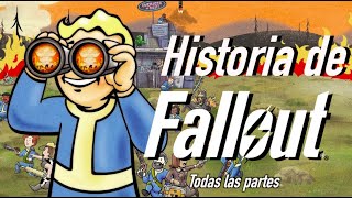 HISTORIA de FALLOUT Todas las partes fallout series [upl. by Amikehs]