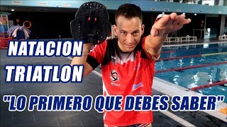 Técnica de Natación Crol para Triatlón y Aguas Abiertas 👌 [upl. by Sommer571]