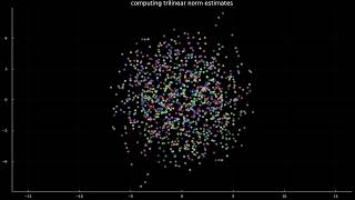 Estimating the operator norm of a trilinear operator using gradient ascent many times [upl. by Madigan]