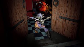 What happens to Daycare Attendant after Kicking Cassie  FNAF Security Breach Ruin DLC [upl. by Eahsan847]