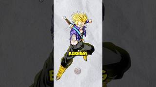 Trunks Burning Attack Hand Motion Explained  dragonball trunks [upl. by Jaine6]