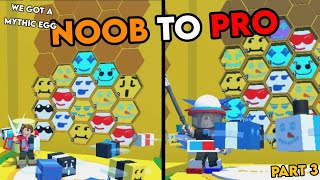 Noob to pro bee swarm simulator ascended part 3 [upl. by Aroc275]