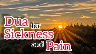 Dua for Sickness and Pain  Dua for health from Hadith Shorts [upl. by Gregg]