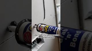 HOW TO FIT AQUA BOARDS IN A BATHROOM bathroom howto diy [upl. by Ana]