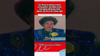 NO to warrantless arrest wire tapping defreezing of bank accounts etc miriam trending fyp [upl. by Bleier]