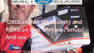 OBDLinks MX Bluetooth and FORScan Review and setup [upl. by Adnohrahs]