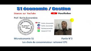 Microéconomie S1 EconomieGestion Partie 3 [upl. by Enitnelav]