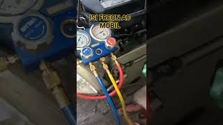 CARA MENGISI AC FREON MOBILtrisnomechanic6985shortsviral shots acmobil freonacmobil [upl. by Ecyned998]