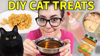 Making our cat homemade treats [upl. by Juanita]