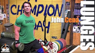 John Cena Lunges ELEVATED [upl. by Cleveland]