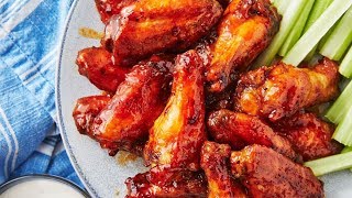 How To Make The Crispiest Baked Buffalo Chicken Wings  Delish [upl. by Aihsat]