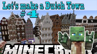 Minecraft  Lets Build a Dutch Town 4 [upl. by Jarrid]