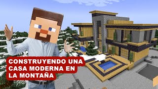 Construyendo una Casa Moderna en la Montaña 🌄  ¡Increíble Vista Panorámica 🏠 [upl. by Mateya]