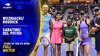 SabatiniDel Potro vs WozniackiRoddick Full Match  2024 US Open [upl. by Blakeley755]